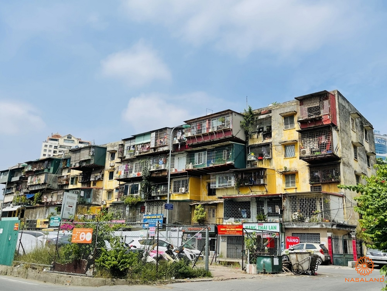 Những khu chung cư đang xuống cấp gây mất mỹ quan đô thị