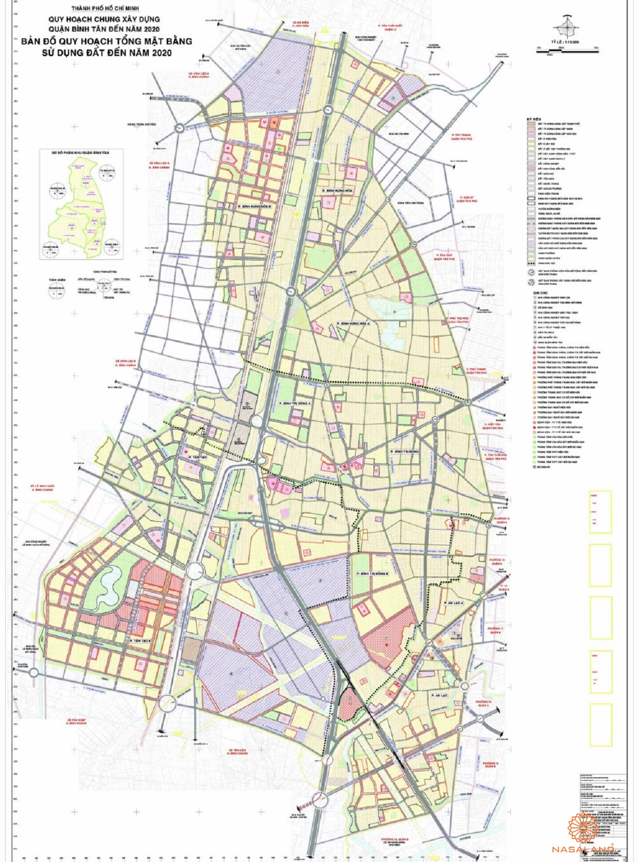 Bản đồ quy hoạch tỉnh Bình Tân