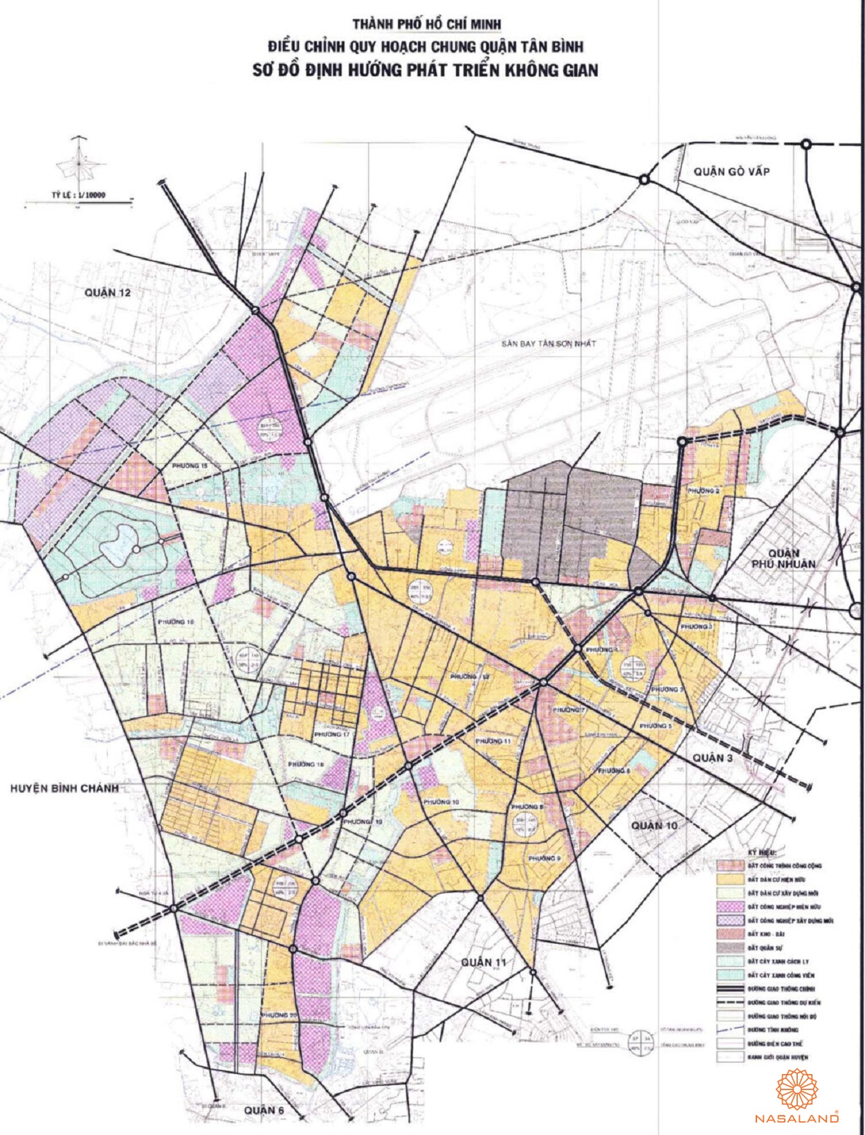 Bản đồ quy hoạch Quận Tân Bình
