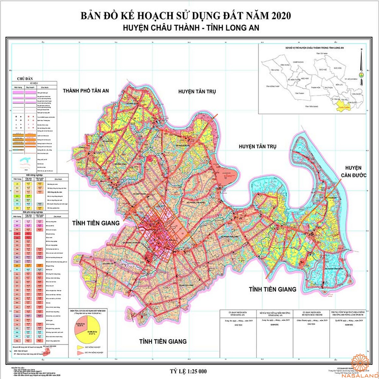 Bản đồ quy hoạch Huyện Châu Thành