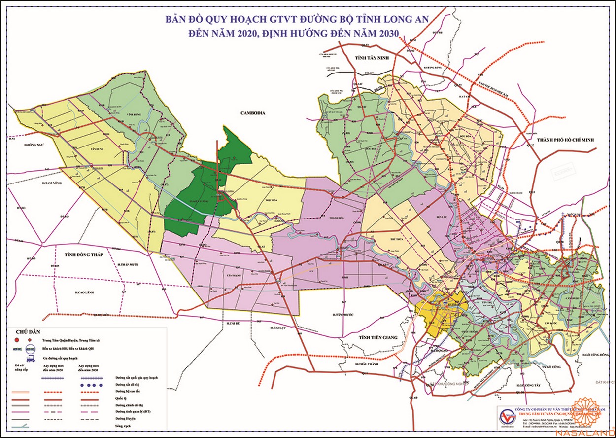 Bản đồ quy hoạch Huyện Vĩnh Hưng