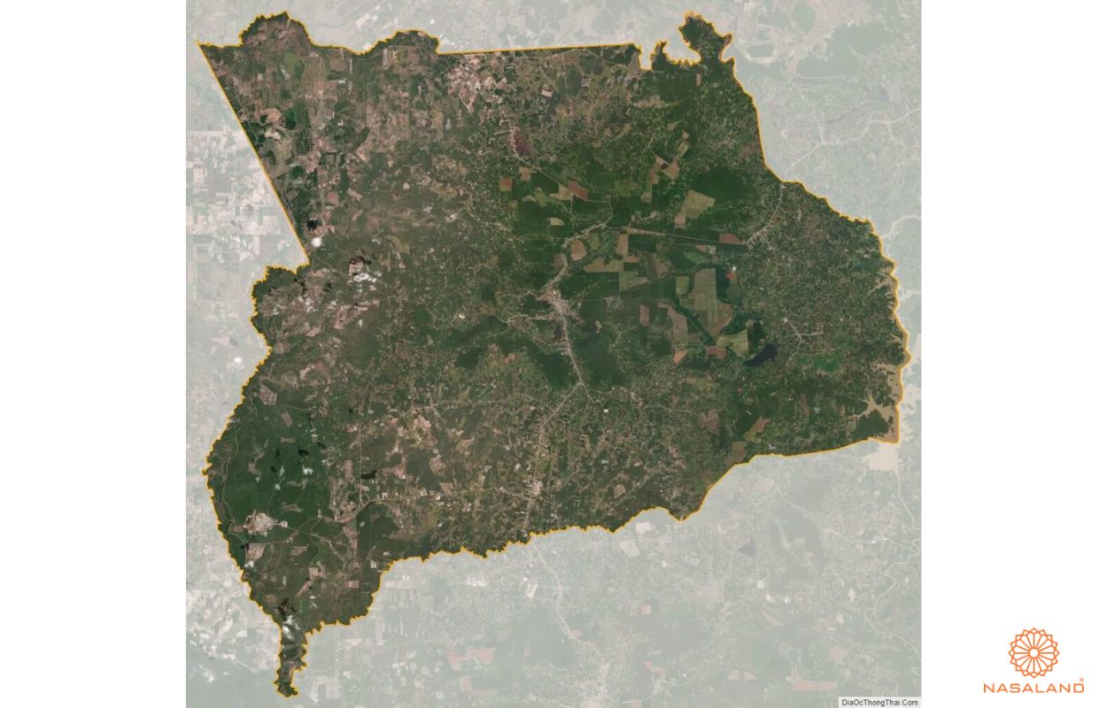 Quy hoạch sử dụng đất Huyện Lộc Ninh thể hiện trên bản đồ quy hoạch phân khu tỷ lệ 1/2000 của TP. HCM