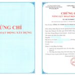 Khái niệm về chứng chỉ năng lực xây dựng