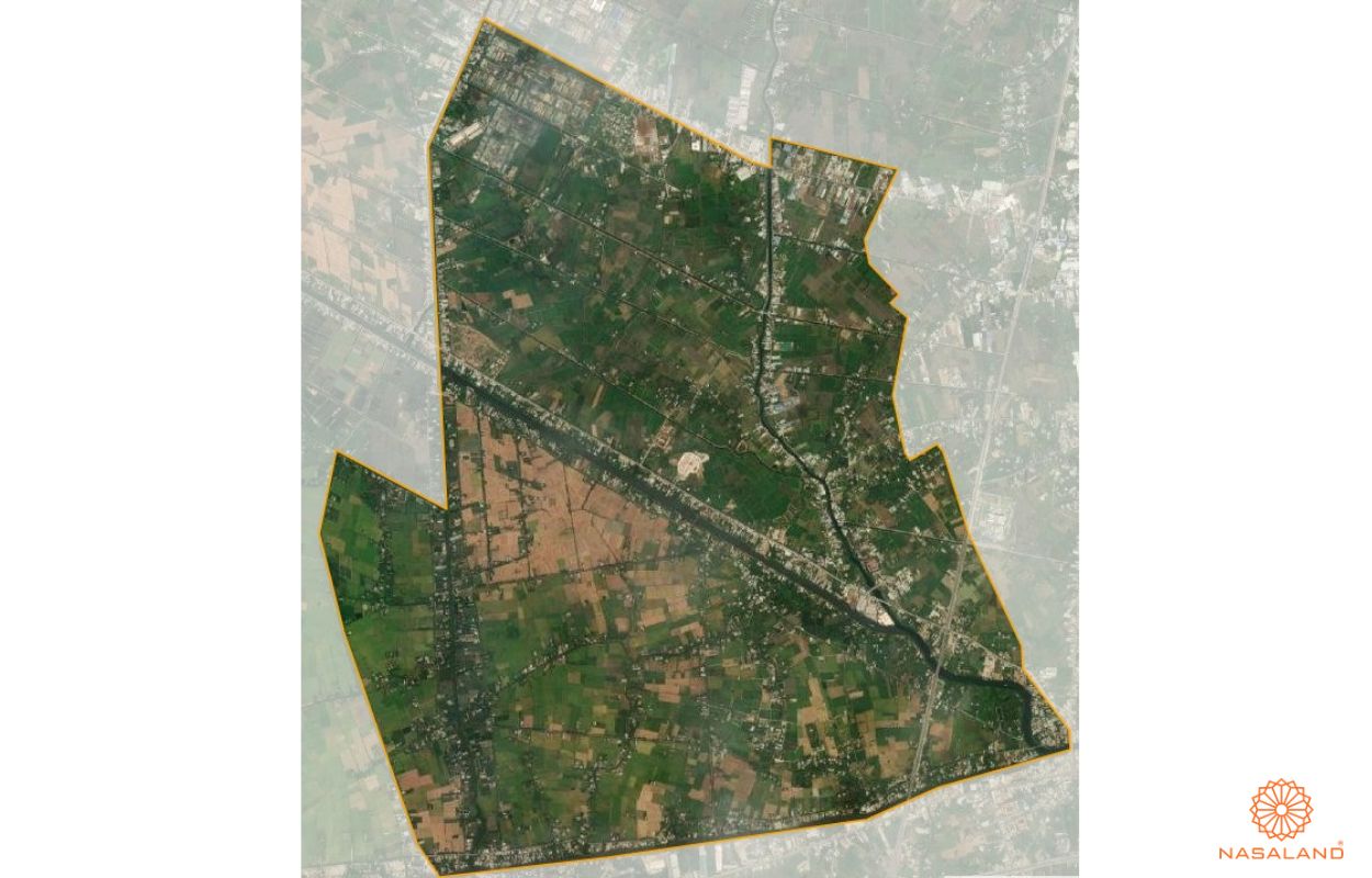 Quy hoạch sử dụng đất Xã Tân Nhựt  Huyện Bình Chánh thể hiện trên bản đồ quy hoạch phân khu tỷ lệ 1/2000 của TP.HCM
