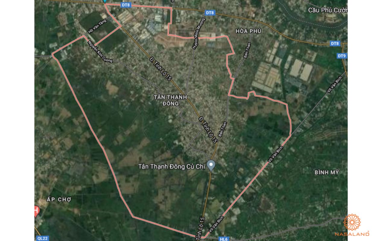Quy hoạch sử dụng đất Xã Hòa Phú Huyện Củ Chi thể hiện trên bản đồ quy hoạch phân khu tỷ lệ 1/2000 của TP. HCM