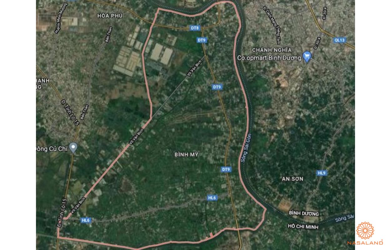 Quy hoạch sử dụng đất Xã Tân Thạnh Đông Huyện Củ Chi thể hiện trên bản đồ quy hoạch phân khu tỷ lệ 1/2000 của TP. HCM