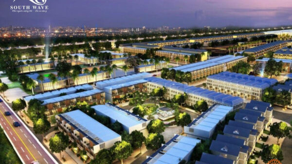 Phối cảnh khu đô thị South Wave Nhà Bè