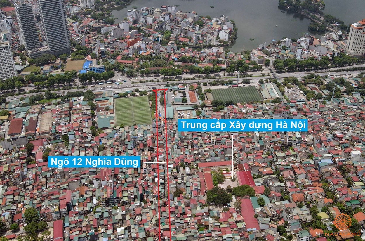 Bản đồ quy hoạch sử dụng đất Phường Phúc Xá theo bản đồ quy hoạch sử dụng đất năm 2020 Quận Ba Đình, TP Hà Nội.