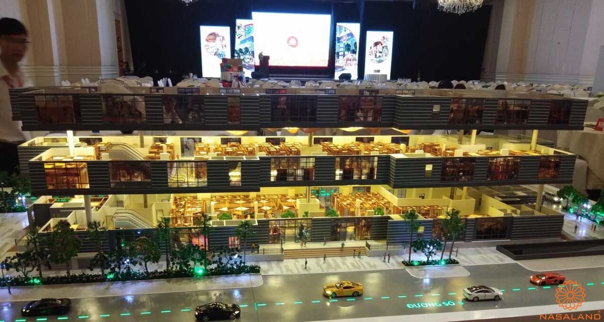 Sa bàn nhà mẫu Saigon Metro Mall