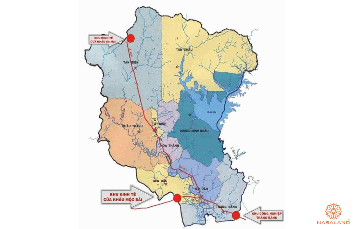 Bản đồ quy hoạch tỉnh Tây Ninh
