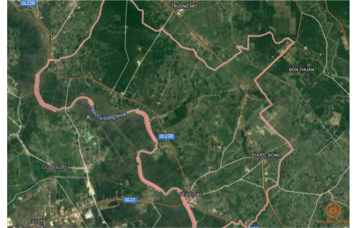 Quy hoạch sử dụng đất Huyện Gò Dầu Tỉnh Tây Ninh thể hiện trên bản đồ quy hoạch phân khu tỷ lệ 1/2000 của Tây Ninh