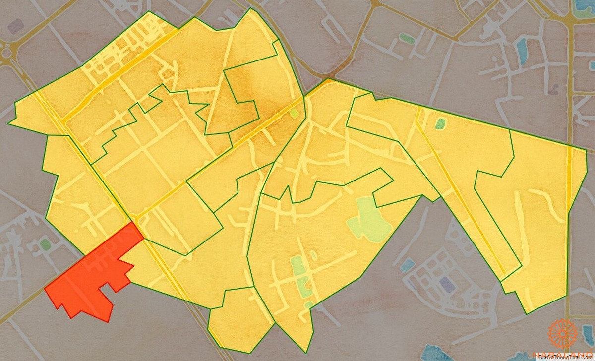 Quy hoạch sử dụng đất Phường Thanh Xuân Nam Quận Thanh Xuân thể hiện trên bản đồ quy hoạch phân khu tỷ lệ 1/2000 của Thành phố Hà Nội