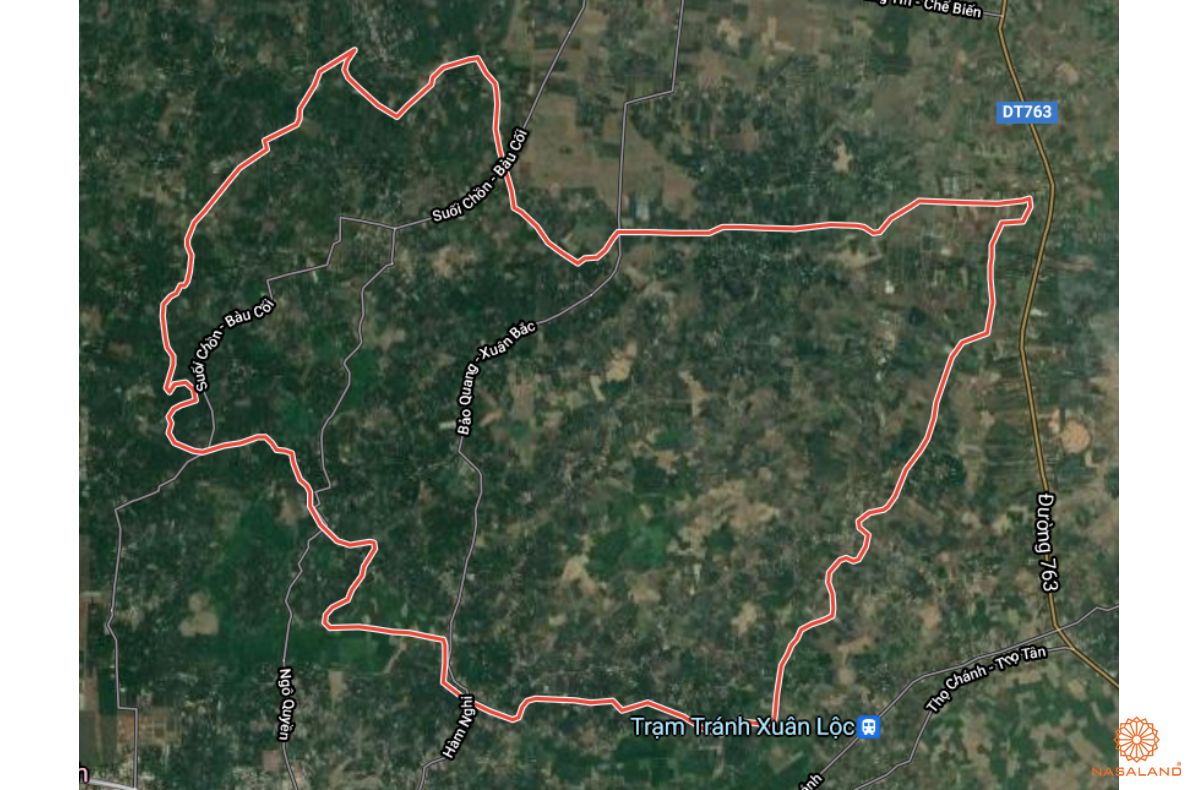 Bản đồ xã Bảo Quang, Long Khánh, Đồng Nai