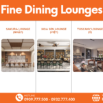 5 phòng tiệc mang phong cách Ý, Pháp, Nhật, Việt, Trung Đông